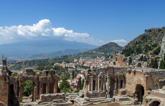 Taormina — teātris ar skatu uz mūžību